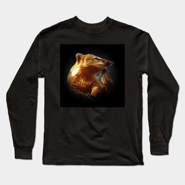 Coati Long Sleeve T-Shirt by Guardi